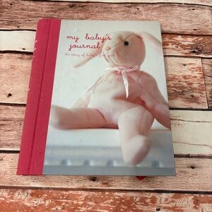 Ryland & Peters Pink Baby Journal Milestones journal book